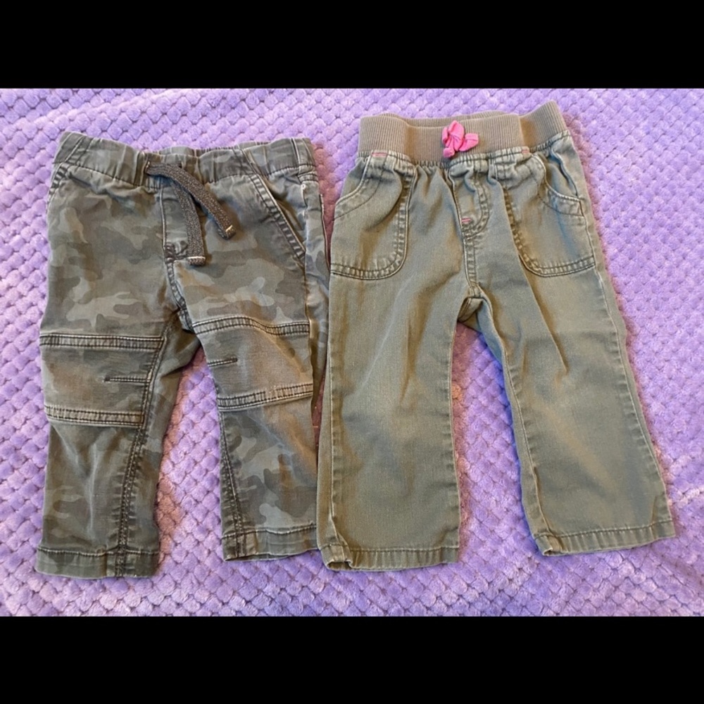 Toddler girl bottoms bundle (10 pairs)